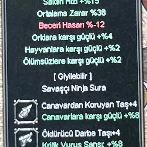 +9 dolu 38 ort